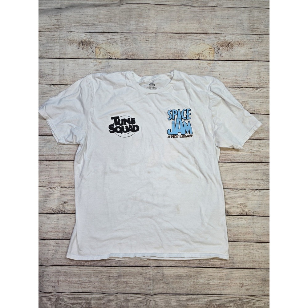 Space Jam Tune Squad T-shirt Men's Size Large Graphic Bugs Bunny Daffy‎ Duck